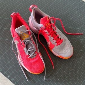 Nike Pink and Gray Athletic Shoes